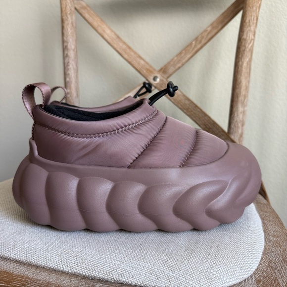 Crocs Overpuff Shorty Slip-Ons truffle brown - Picture 3 of 8